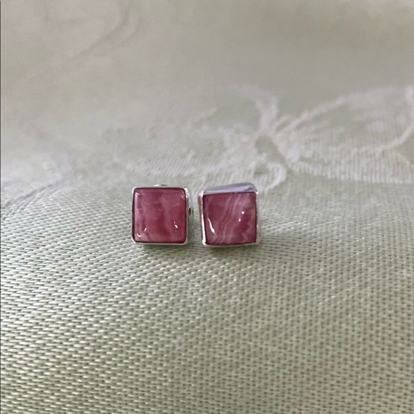 Jewelry - Handmade rhodochrosite earrings